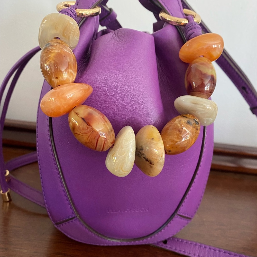 Ulla Johnson Lee Pouch - Crossbody Bag - Cassis 💜